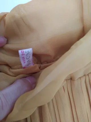 Falda corta Mosnova Talla M Plisada Tricolor