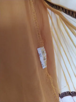 Falda corta Mosnova Talla M Plisada Tricolor