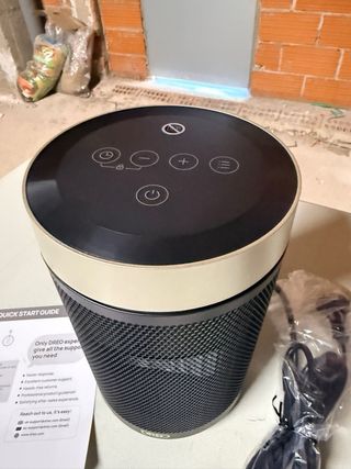 Calefactor Dreo Negro/Dorado Bajo Consumo