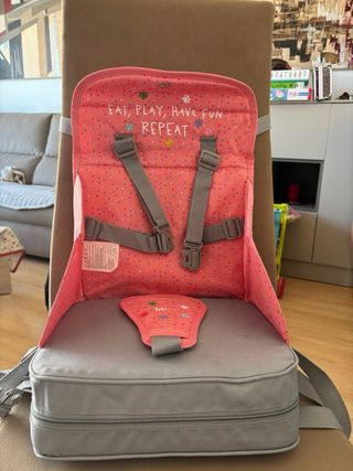 Trona portátil tela lavable