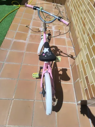 Bicicleta infantil rosa