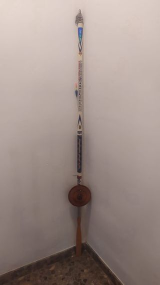 Caña de pesca telescópica.