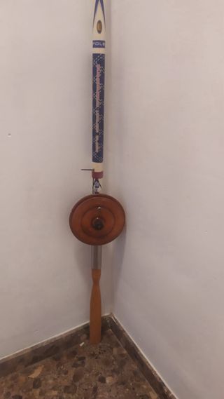 Caña de pesca telescópica.