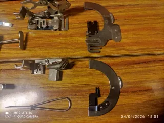 Prensas de tela para máquinas de coser y bordar