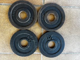 4 Discos Olímpicos 2.5 kg