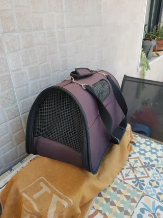 Transportín para perro plegable