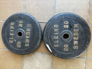 Discos Olímpicos Eleiko 2x20 kg