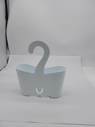 Tatay 6608701 Organizador de Ducha Colgante, Estantería de Ducha para Colgar, Polipropileno, Cestillo Multifuncional, Blanco, Me