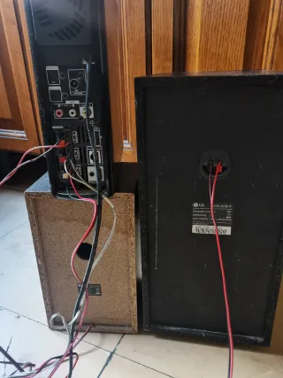 Sistema Cine en Casa LG HB45E Negro