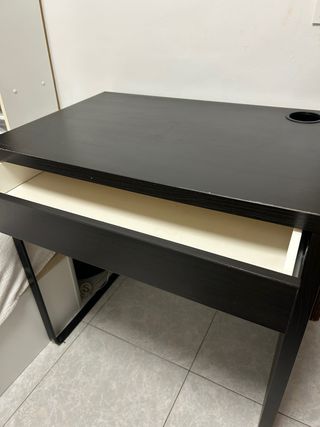 Escritorio moderno madera y metal