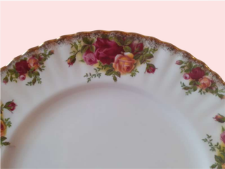 6 platos de 26 cm Royal Albert Old Country Roses