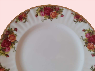 6 platos de 26 cm Royal Albert Old Country Roses