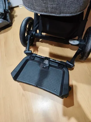 Carro bebé Jane 2 piezas gris