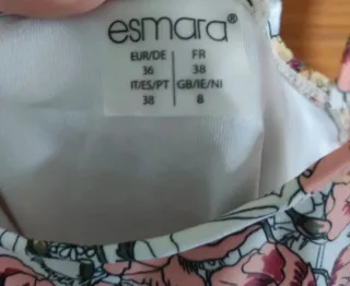 Bañador Floral Esmara-NUEVO-Talla 36 Talla pequeño