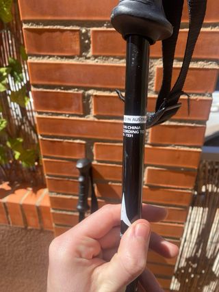 Bastones esquí Atomic aluminio 120cm