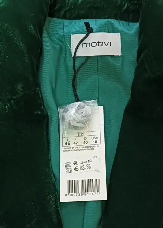 Completo donna Motivi verde