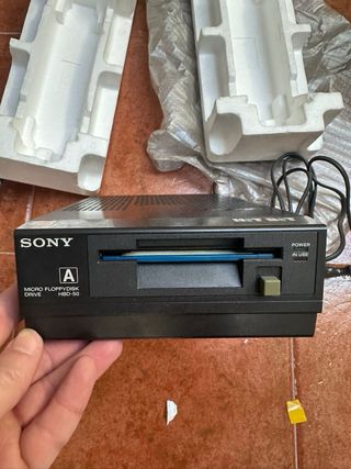 Sony MSX HB-75P + Disquetera HBD-50