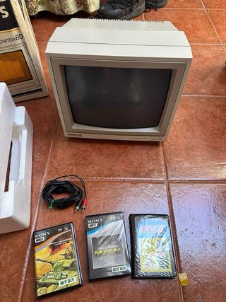 Sony MSX HB-75P + Disquetera HBD-50