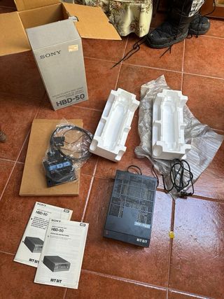 Sony MSX HB-75P + Disquetera HBD-50