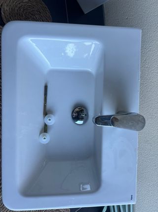 Lavabo Gala 60cm Blanco Brillo