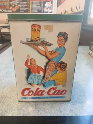 2 Latas Vintage Colección Cola-Cao