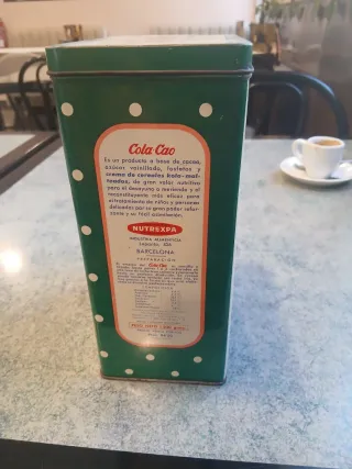 2 Latas Vintage Colección Cola-Cao