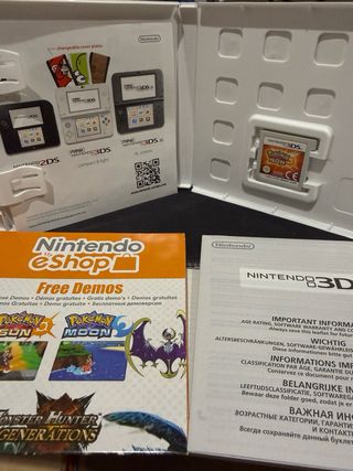 Pokémon Sol Nintendo 3DS RPG