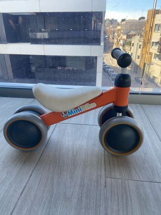 Bicicleta de aprendizaje Mini Bike naranja