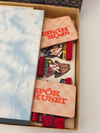 Spökhuset Alga Jogo de Tabuleiro Vintage