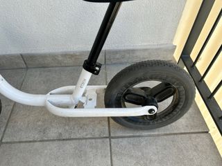 Bici de equilibrio infantil blanca
