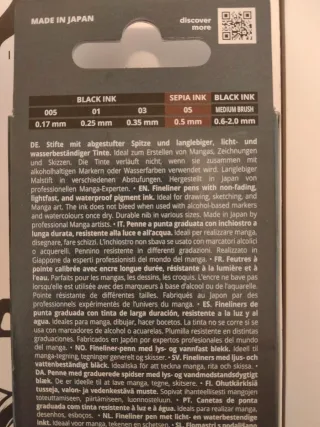 Set Canson Manga Marker Layout + Lyra