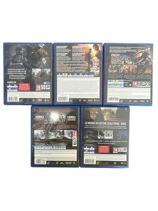 Pack 5 Juegos PS4: The Last of Us, Dying Light, Me
