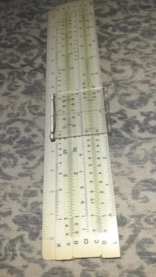 Regla de calculo años 60-70 made in germany