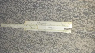 Regla de calculo años 60-70 made in germany