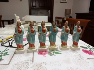 Statuetta Sacro Cuore di Gesù polvere di marmo