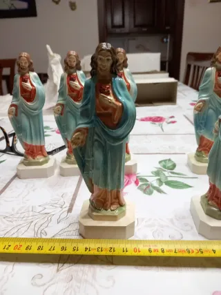 Statuetta Sacro Cuore di Gesù polvere di marmo