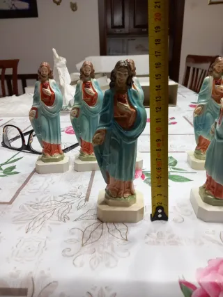 Statuetta Sacro Cuore di Gesù polvere di marmo