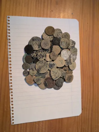 Lote monedas antiguas