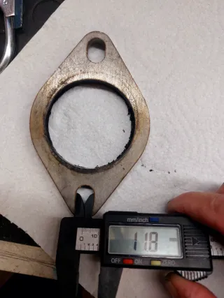 Brida de escape 63mm