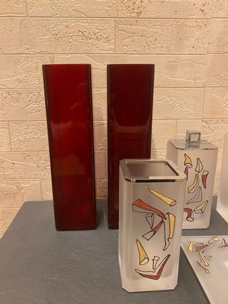 Set 7 Piezas Baño Cristal