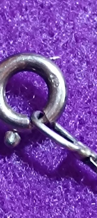 Collana in argento 925 e pendente ondulato moderni