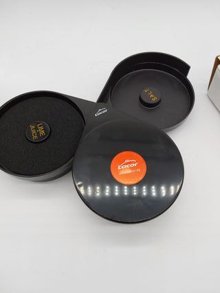 LACOR 62414 Ribeteador de Copas y Vasos Plegable con Tres Bandeje, Accessorio per Cocktail Senza BPA, 20x16x7,5 cm, ABS