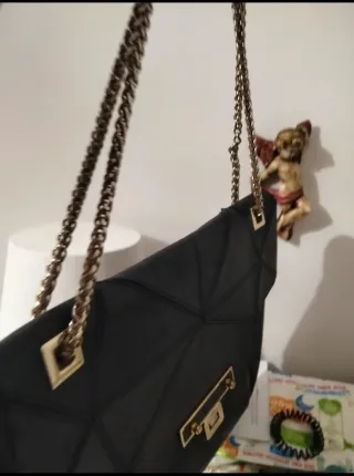 Bolso Uterqüe Piel Negro