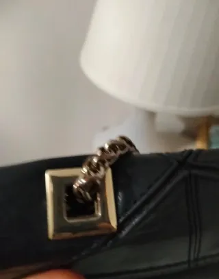 Bolso Uterqüe Piel Negro