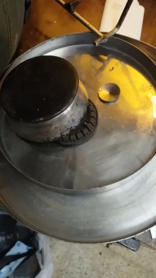 Fregadero y fuegos acero Inox camper