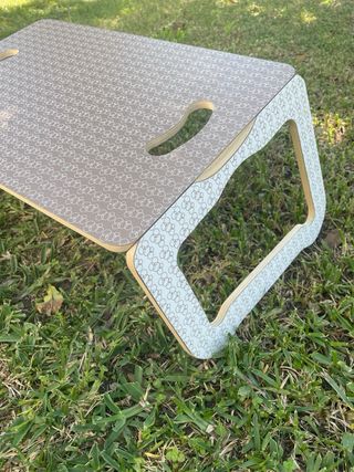 Soporte ordenador bambú