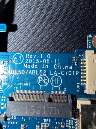 Placa base HP 15-AC134ns