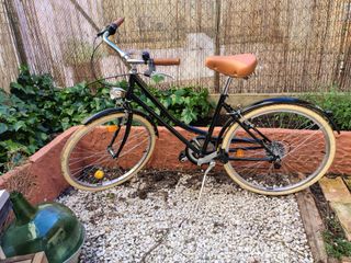 Bicicleta Paseo Clásica Victoria Negra