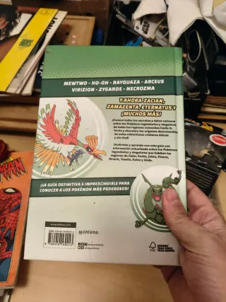 Lote Pokémon: Guía Legendarios y Figuras