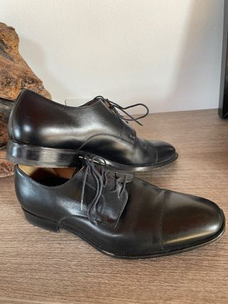 Scarpe uomo in pelle nere